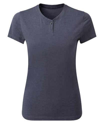 Premier PR319 Women’s Cotton Rich‘Comis’ Tee in Navy Marl