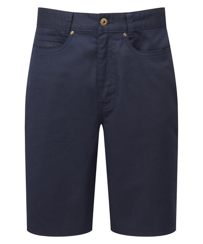 Premier PR562 Performance chino shorts in Navy