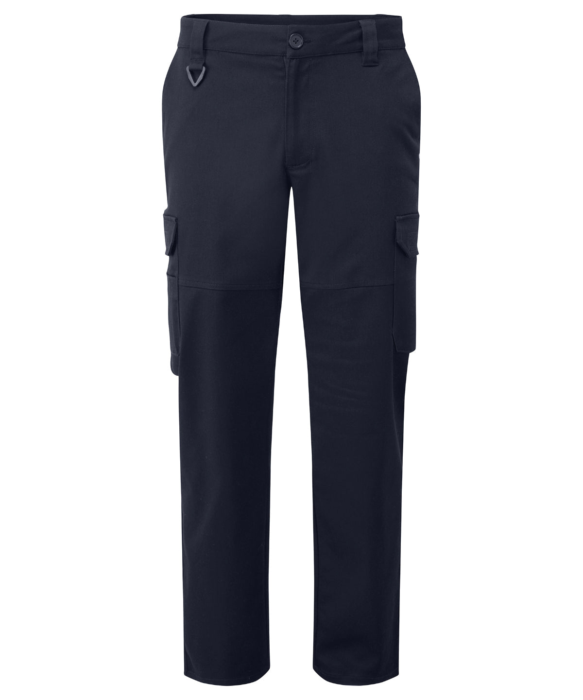 Premier PR565 Stretchchecker work cargo trousers in Navy