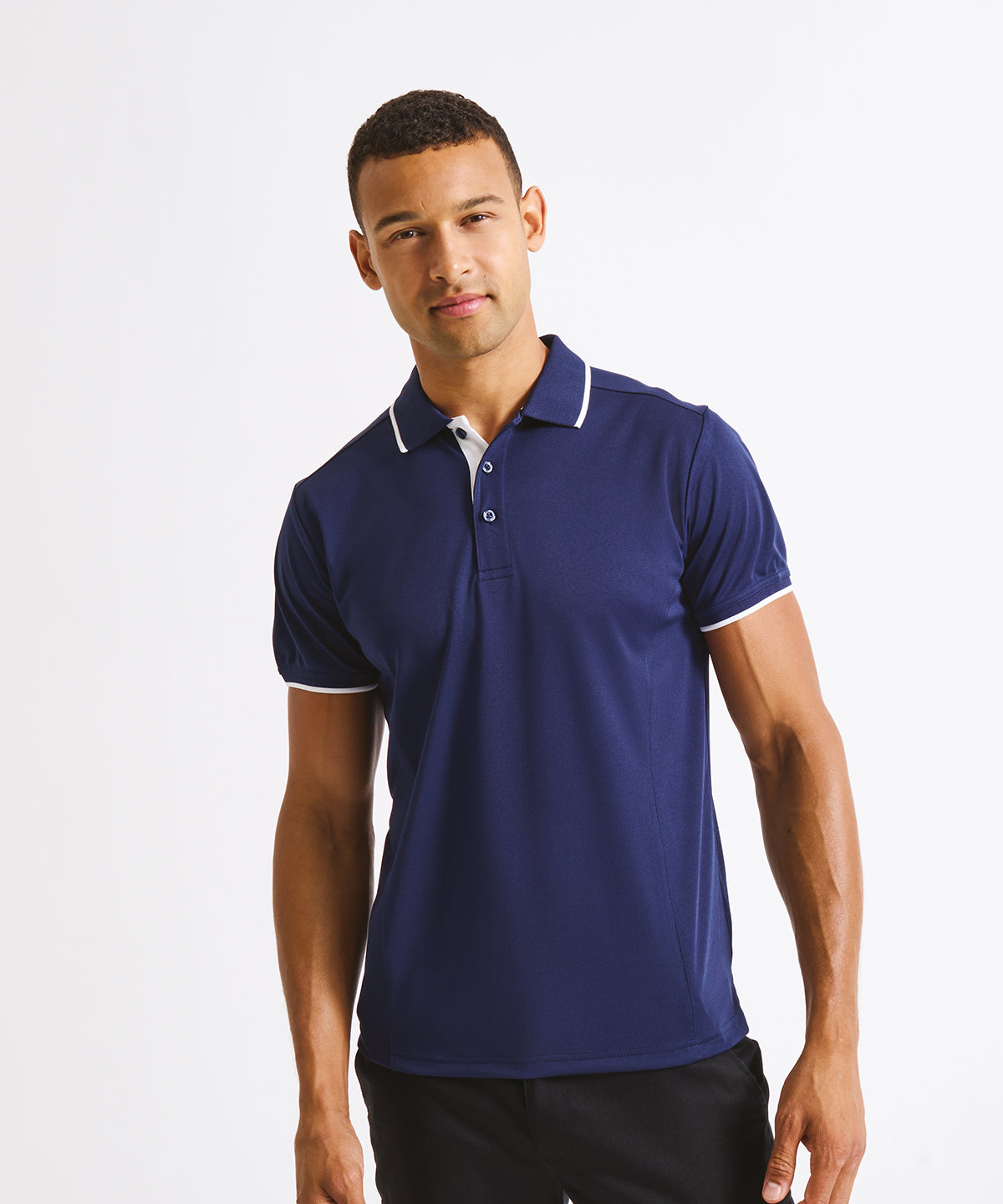 Premier PR618 Contrast Coolchecker® polo