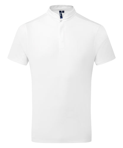 Premier PR646 Essential Coolchecker® short sleeve chef’s shirt in White
