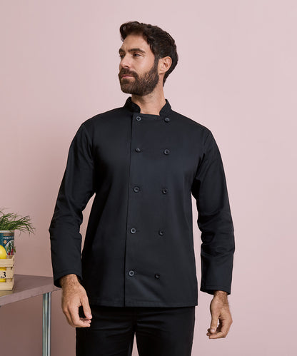 Premier PR657 Long sleeve chef’s jacket