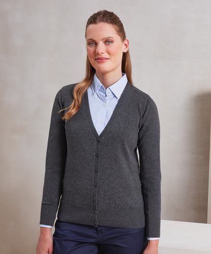 Premier PR697 Women's button-through knitted cardigan