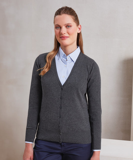 Premier PR697 Women's button-through knitted cardigan
