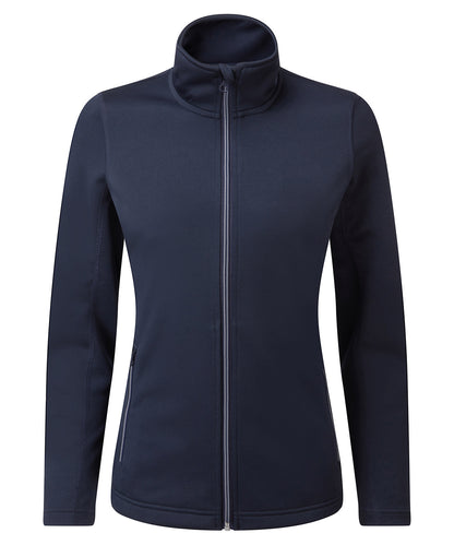 Premier PR809 Women’s Spun Dyed Recycled Zip-Through Sweat in French Navy