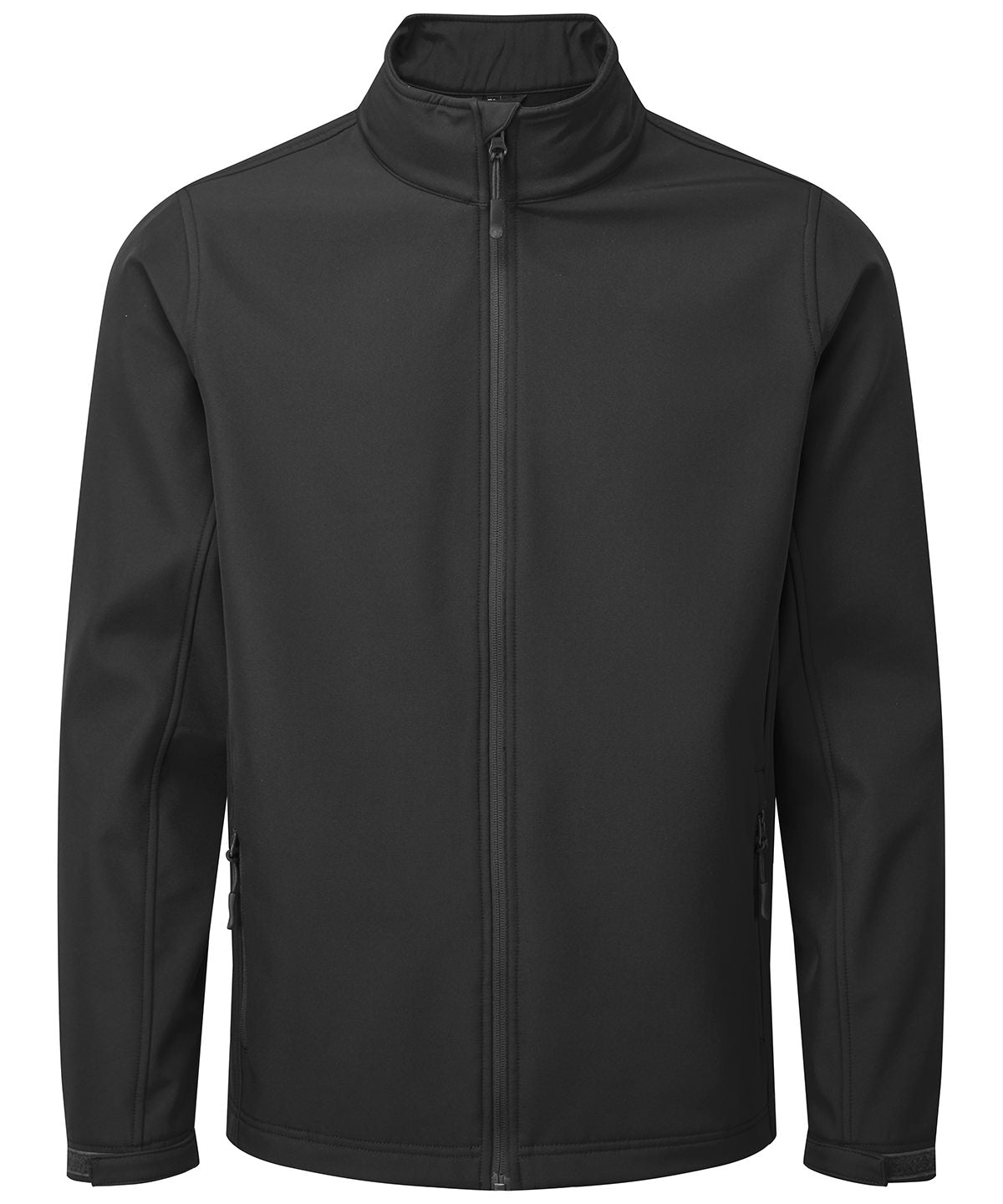 Premier PR810 Windchecker® printable and recycled softshell jacket in Black