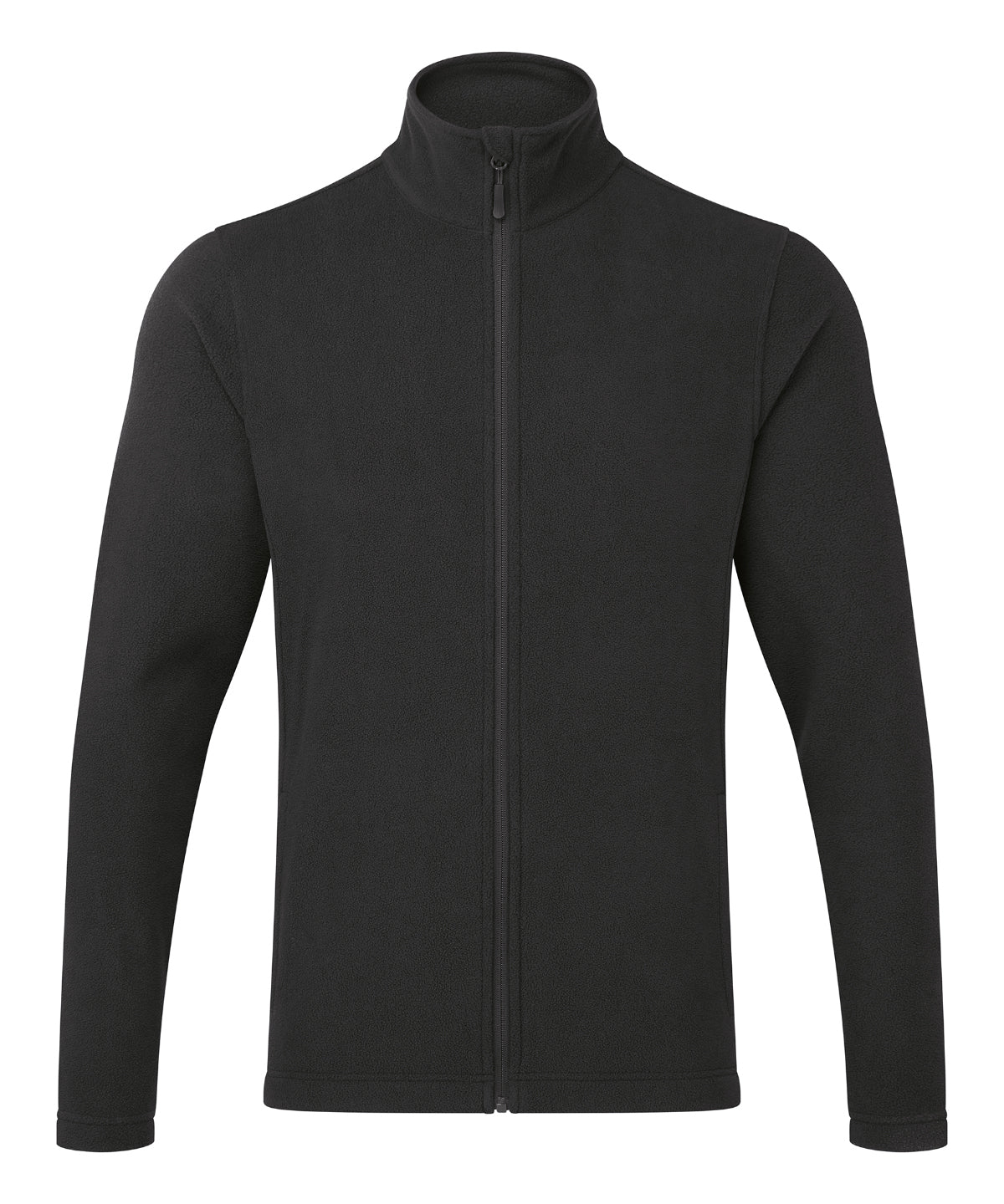 Premier PR830 ‘Recyclight’ full-zip microfleece in Black