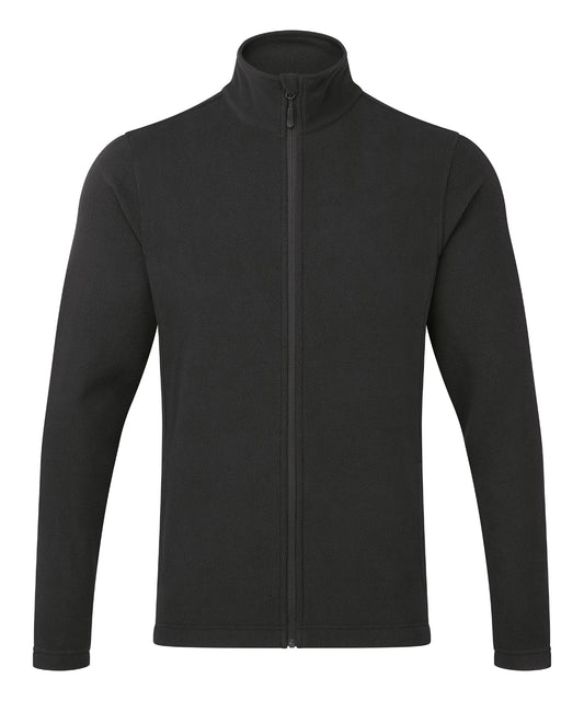 Premier PR830 ‘Recyclight’ full-zip microfleece in Black