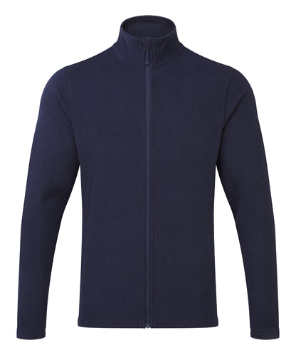 Premier PR830 ‘Recyclight’ full-zip microfleece in Navy