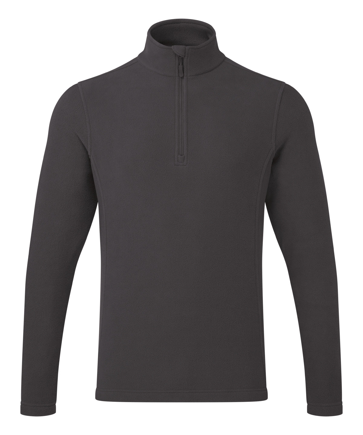Premier PR831 Unisex ‘Recyclight’ 1/4 zip microfleece in Dark Grey