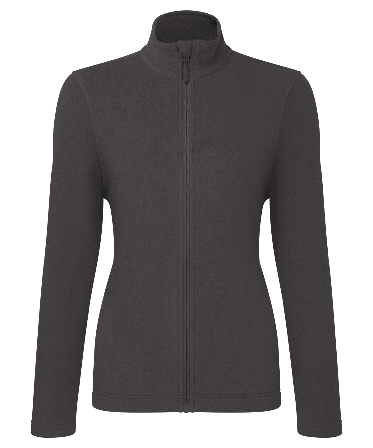 Premier PR832 Women’s ‘Recyclight’ full-zip microfleece in Dark Grey