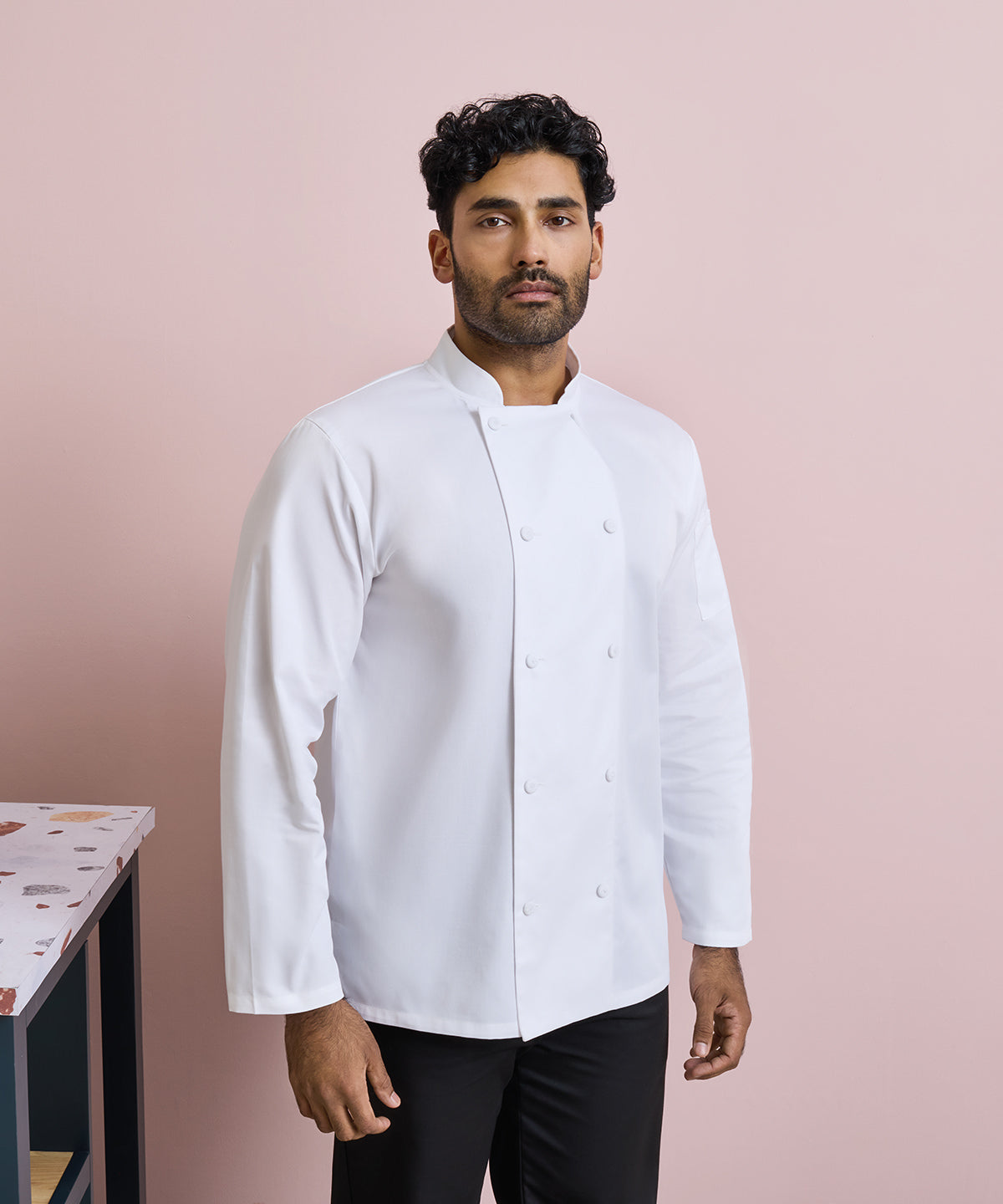 Premier PR903 Chef's Coolchecker® long sleeve jacket