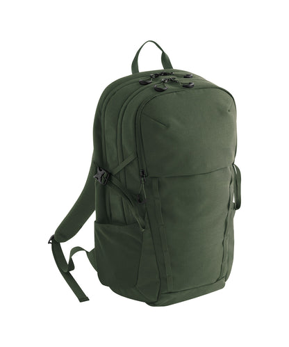 Quadra QD512 Active outdoor 25 litre daypack in Pine Green