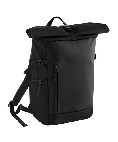 Quadra QD543 Zürich roll-top backpack in Black