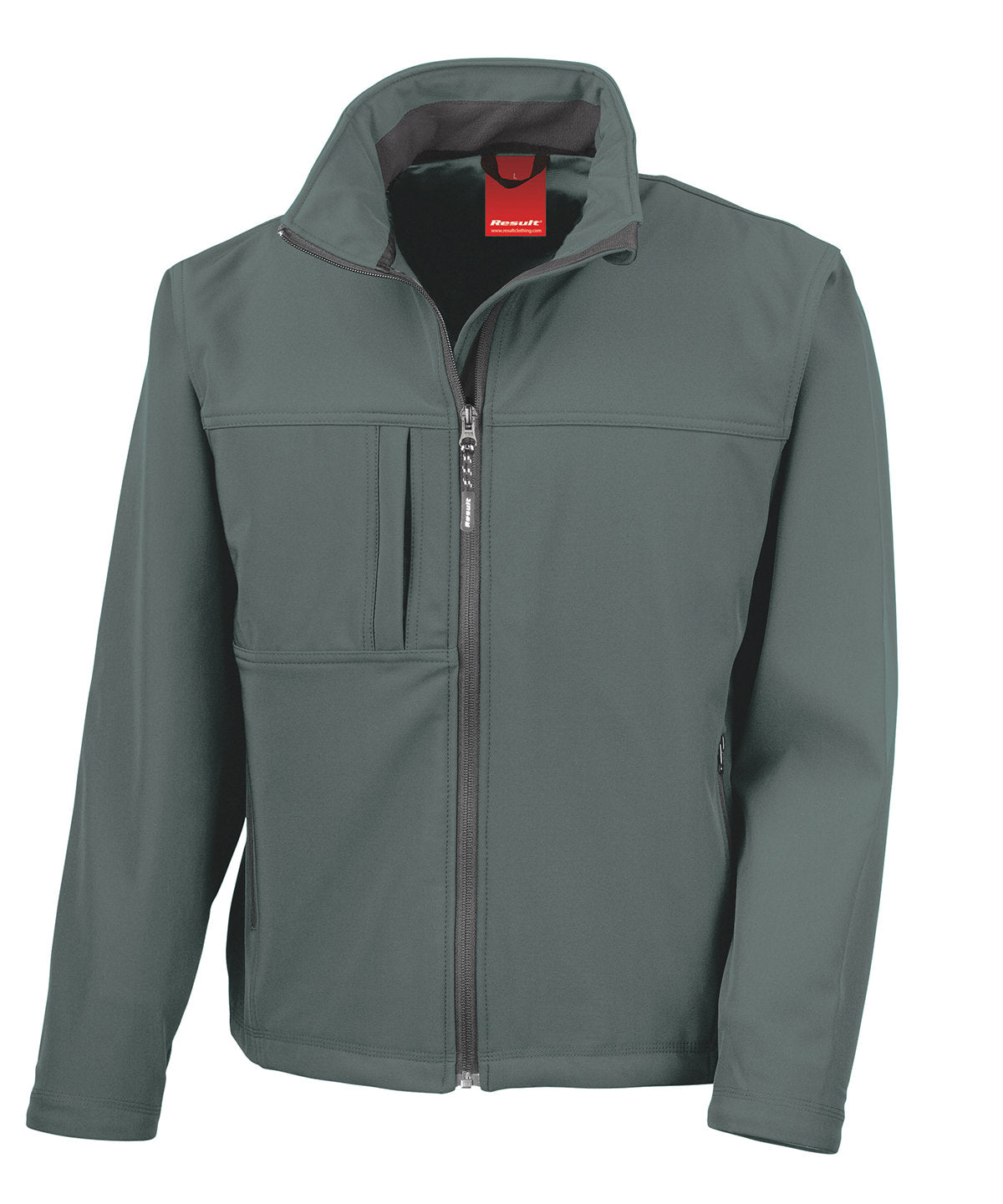 Result R121A Classic softshell jacket in Grey