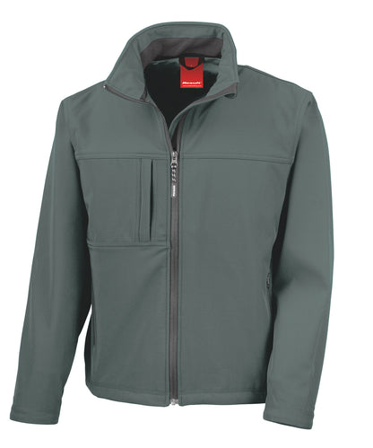 Result R121A Classic softshell jacket in Grey