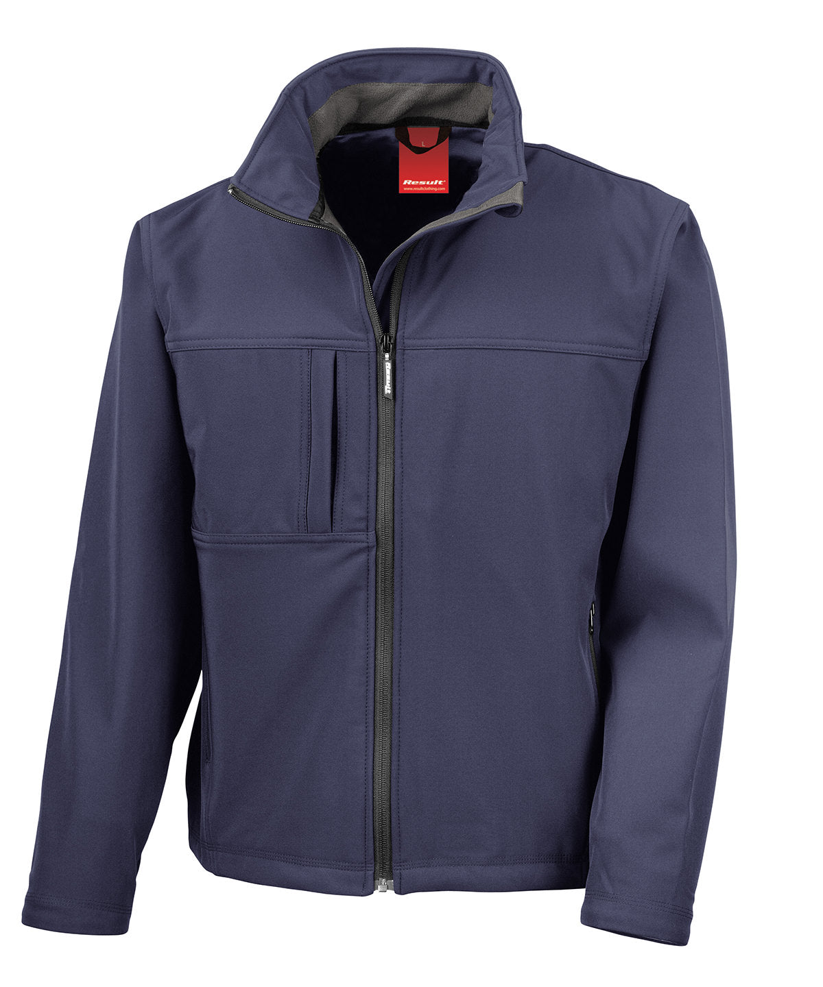 Result R121A Classic softshell jacket in Navy*†