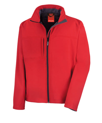 Result R121A Classic softshell jacket in Red*