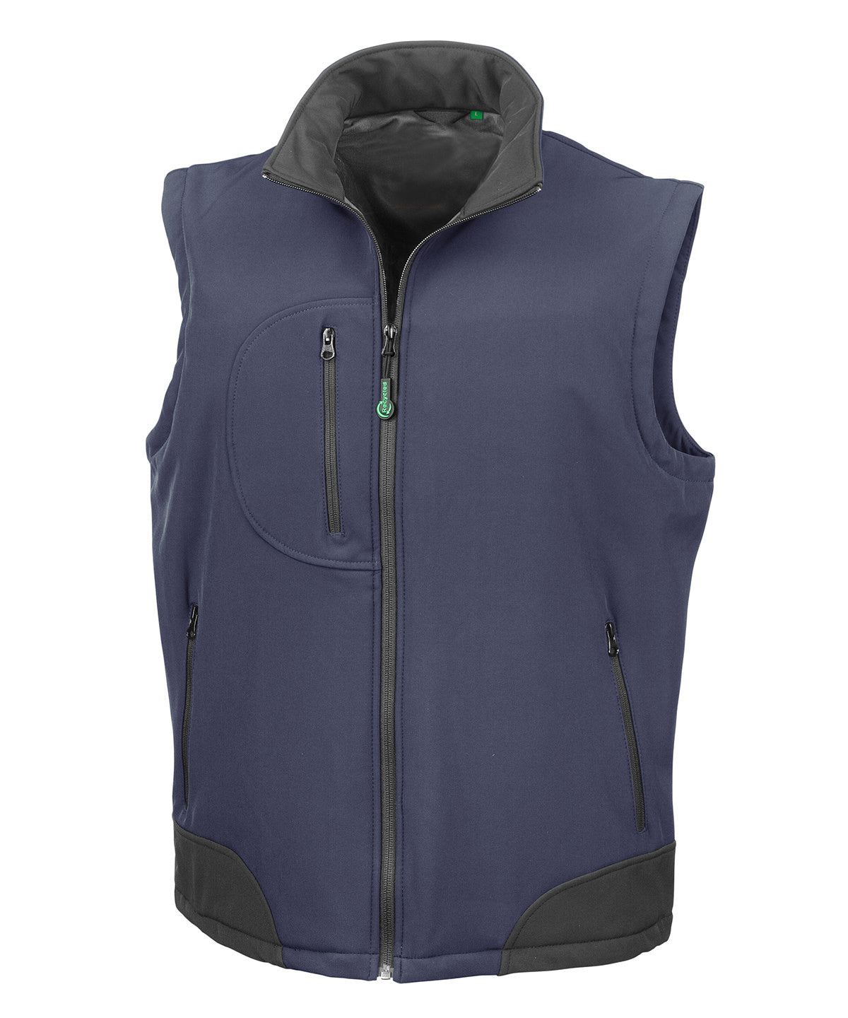 Result R123A Softshell bodywarmer in Navy/Black