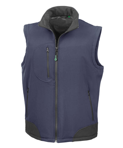 Result R123A Softshell bodywarmer in Navy/Black