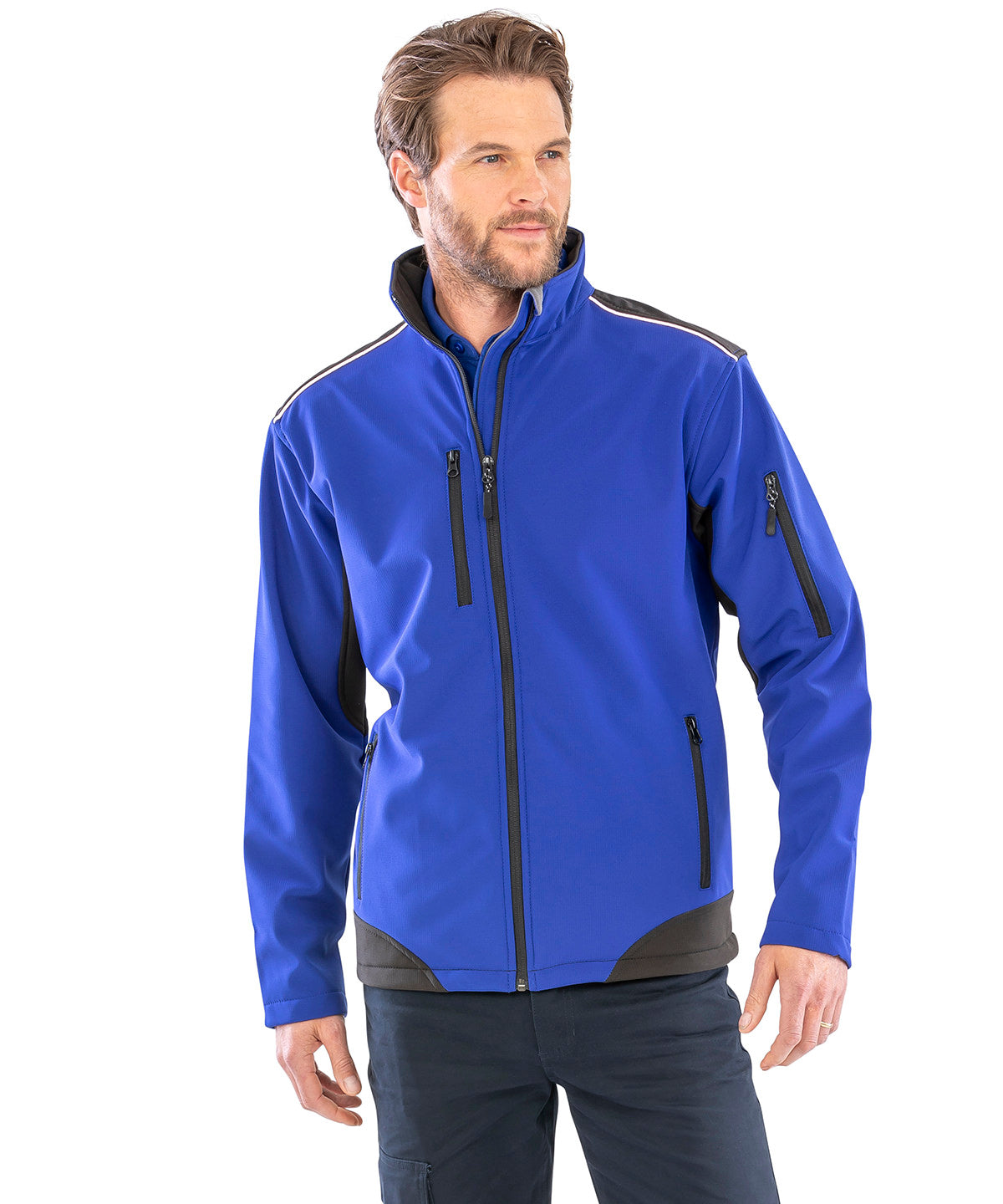 Result Workguard R124A Ripstop softshell workwear jacket