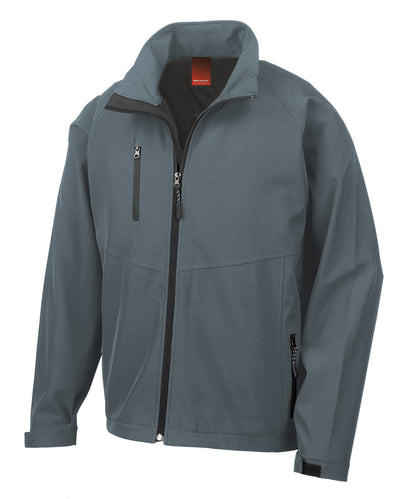 Result R128X Baselayer softshell jacket in Silver Grey