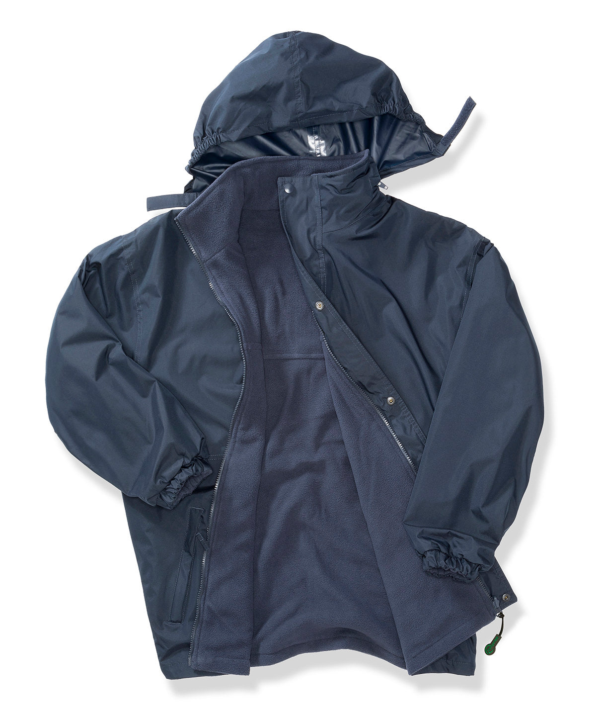 Result R160A Recycled StormDri 4000 jacket in Navy/Navy*