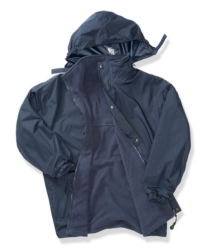 Result R160A Recycled StormDri 4000 jacket in Navy/Navy*