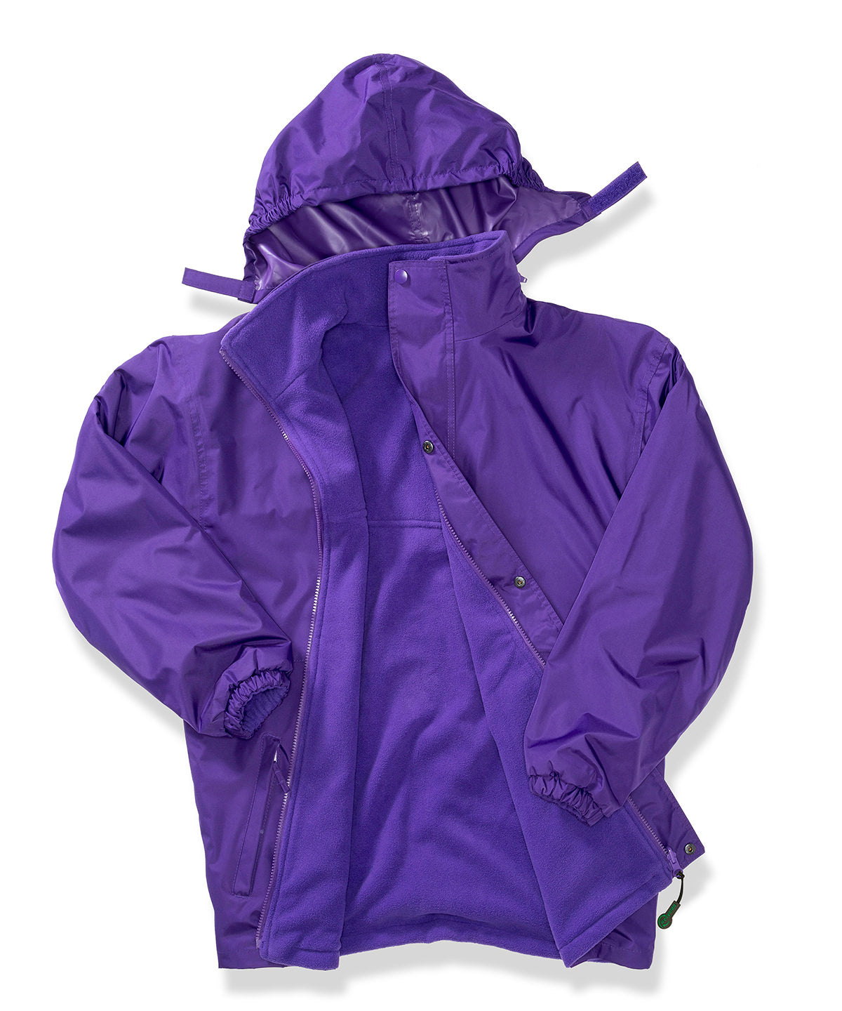 Result R160A Recycled StormDri 4000 jacket in Purple