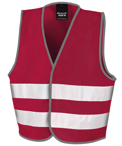 Result Core R200J Core junior vest in Burgundy