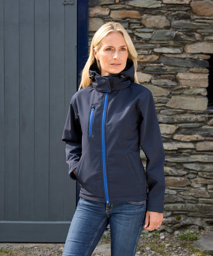 Result Core R230F Women's Core TX performance hooded softshell jacket