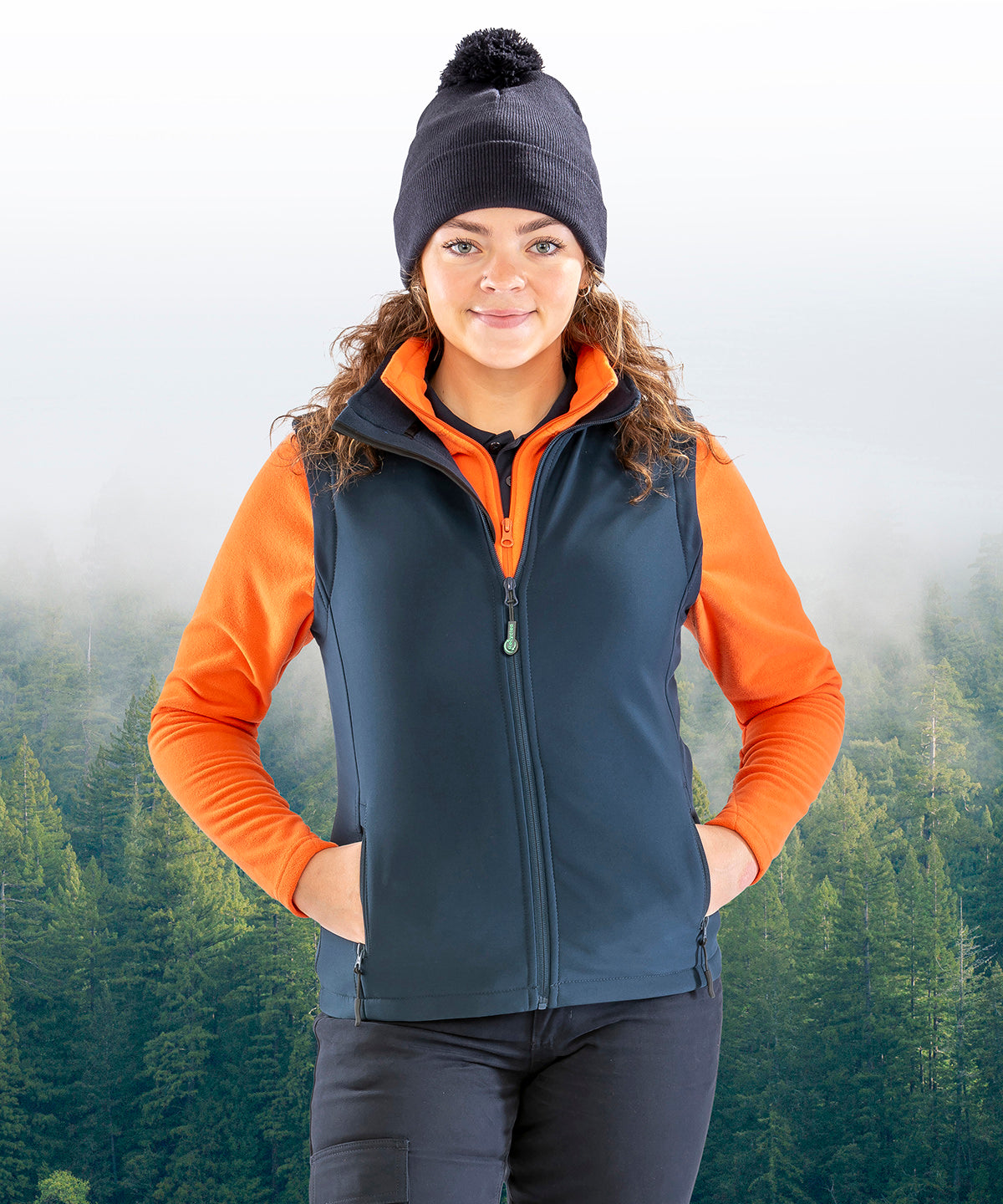 Result Core R232F Women's printable softshell bodywarmer