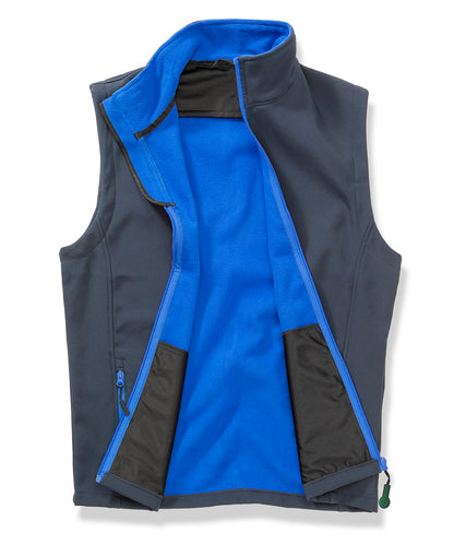 Result Core R232M Printable softshell bodywarmer in Navy/Royal