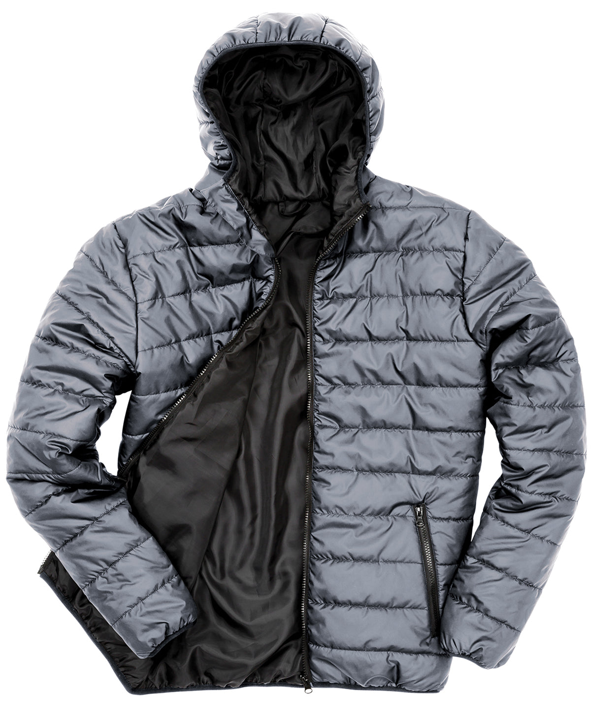Result Core R233M Soft padded jacket in Frost Grey/Black