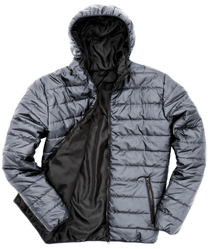 Result Core R233M Soft padded jacket in Frost Grey/Black