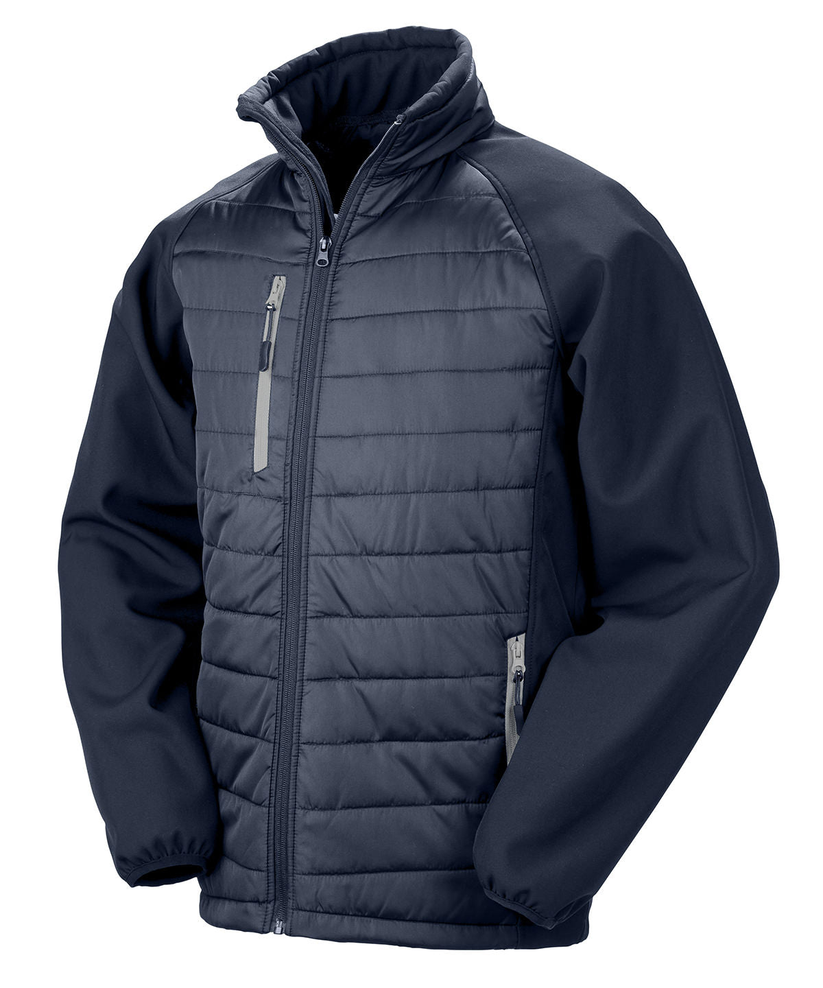 Result Recycled R237X Compass padded softshell jacket
