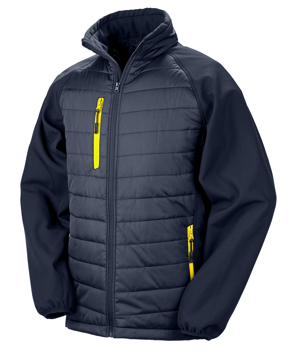 Result Recycled R237X Compass padded softshell jacket
