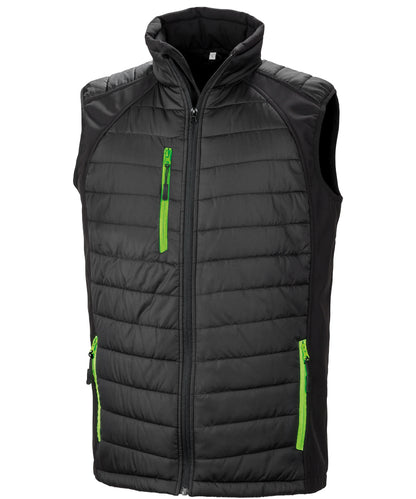 Result Recycled R238X Compass padded softshell gilet