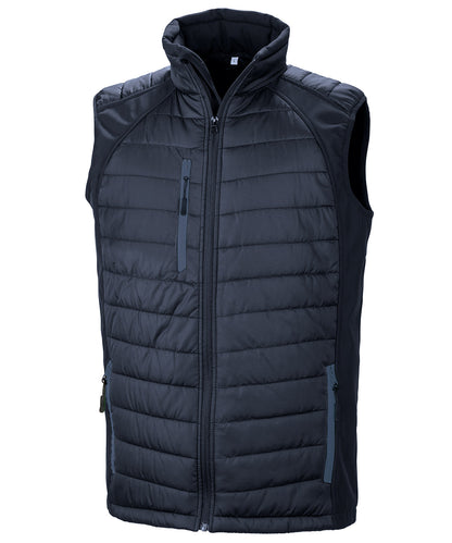 Result Recycled R238X Compass padded softshell gilet