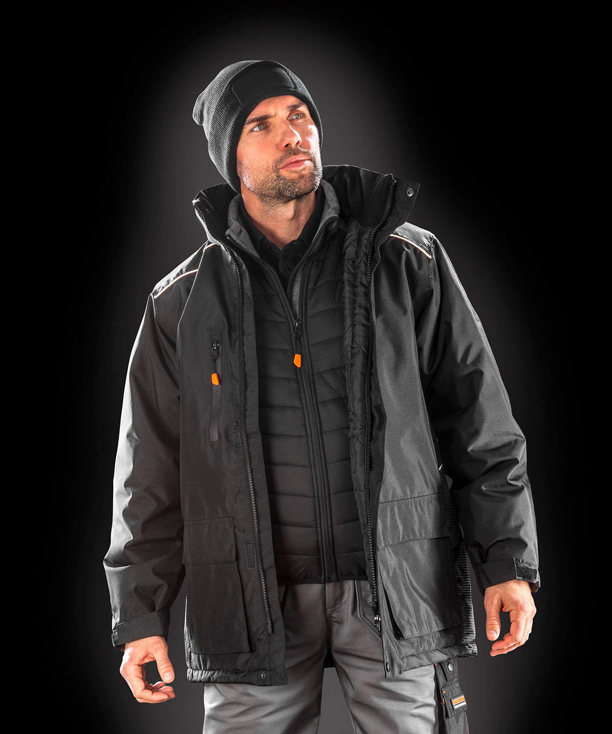 Result Workguard R305X Work-Guard Vostex long coat