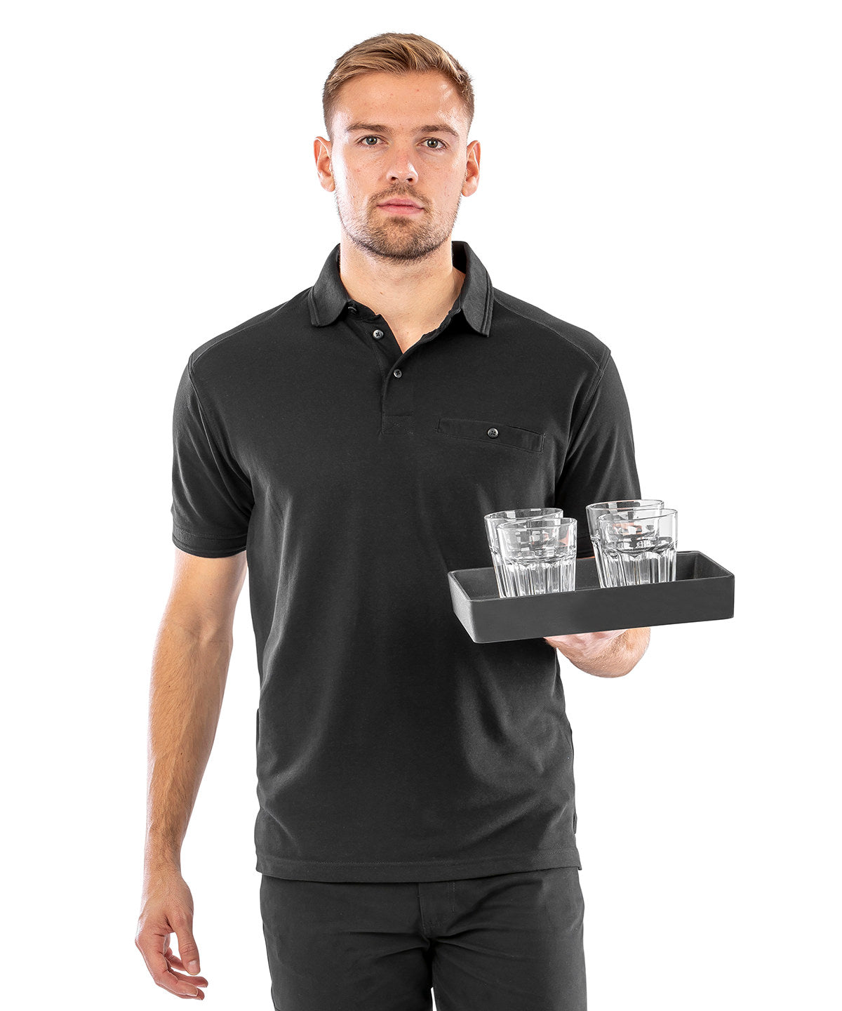 Result Workguard R312X Work-Guard Apex pocket polo shirt