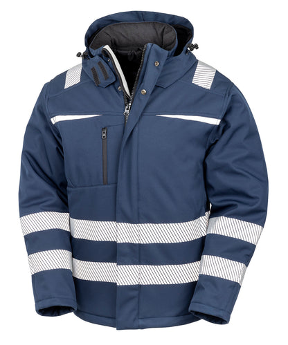 Result Safeguard R331X Dynamic softshell coat in Navy