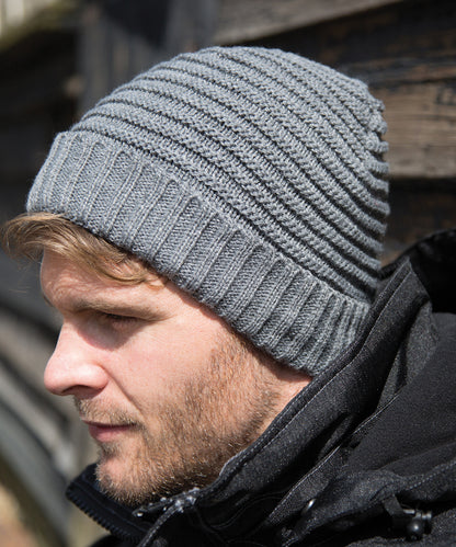 Result Winter Essentials R376X Braided hat