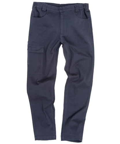 Result Workguard R470M Super-stretch slim chino in Navy