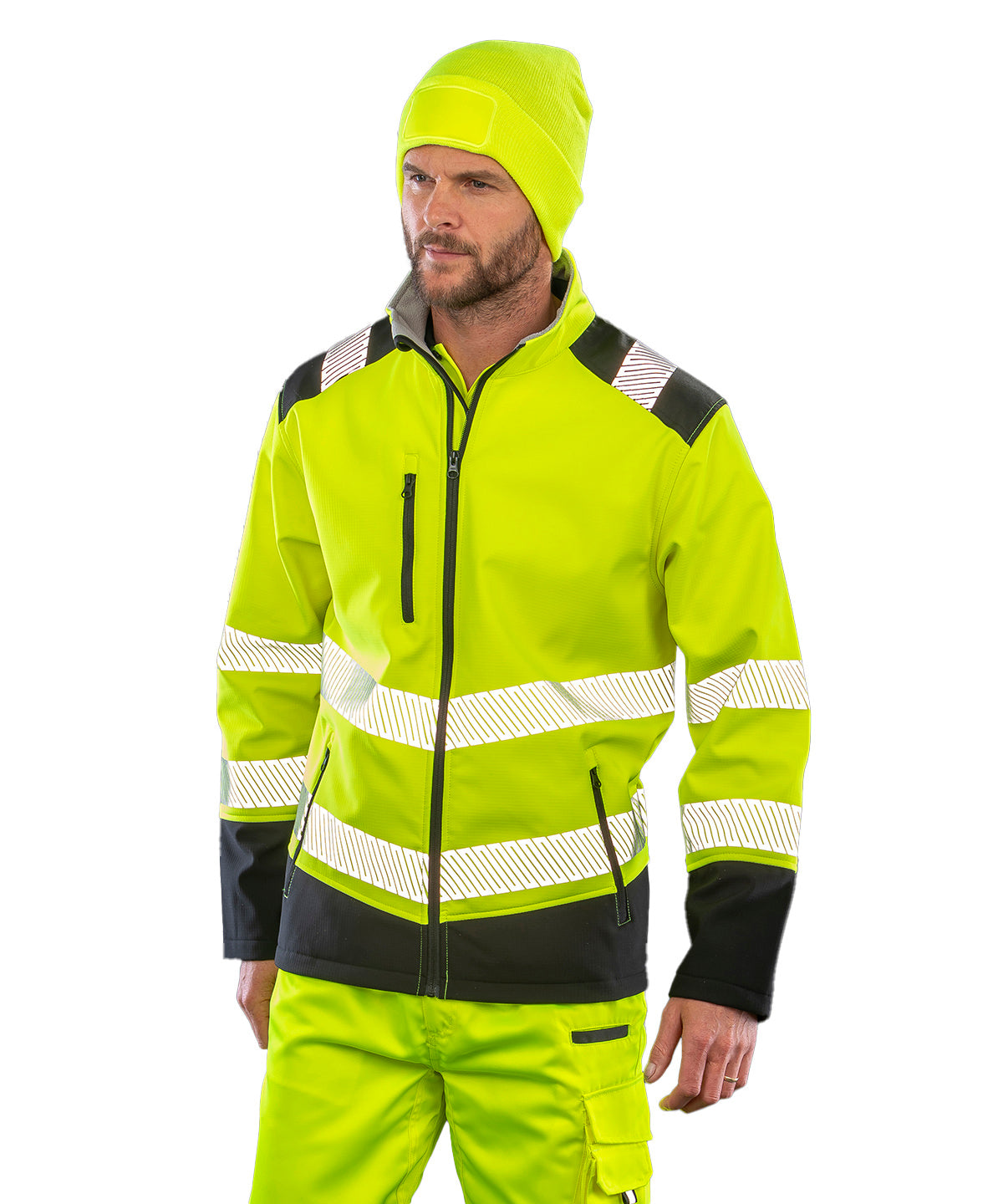 Result Safeguard R476X Printable ripstop safety softshell