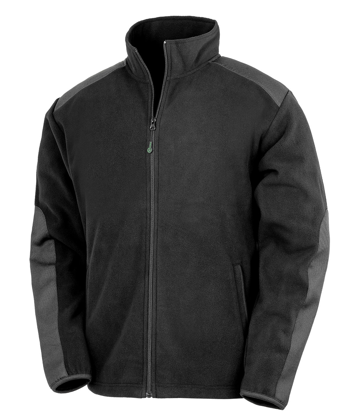 Result Workguard R515X Work-Guard recycled heavy duty microfleece in Black
