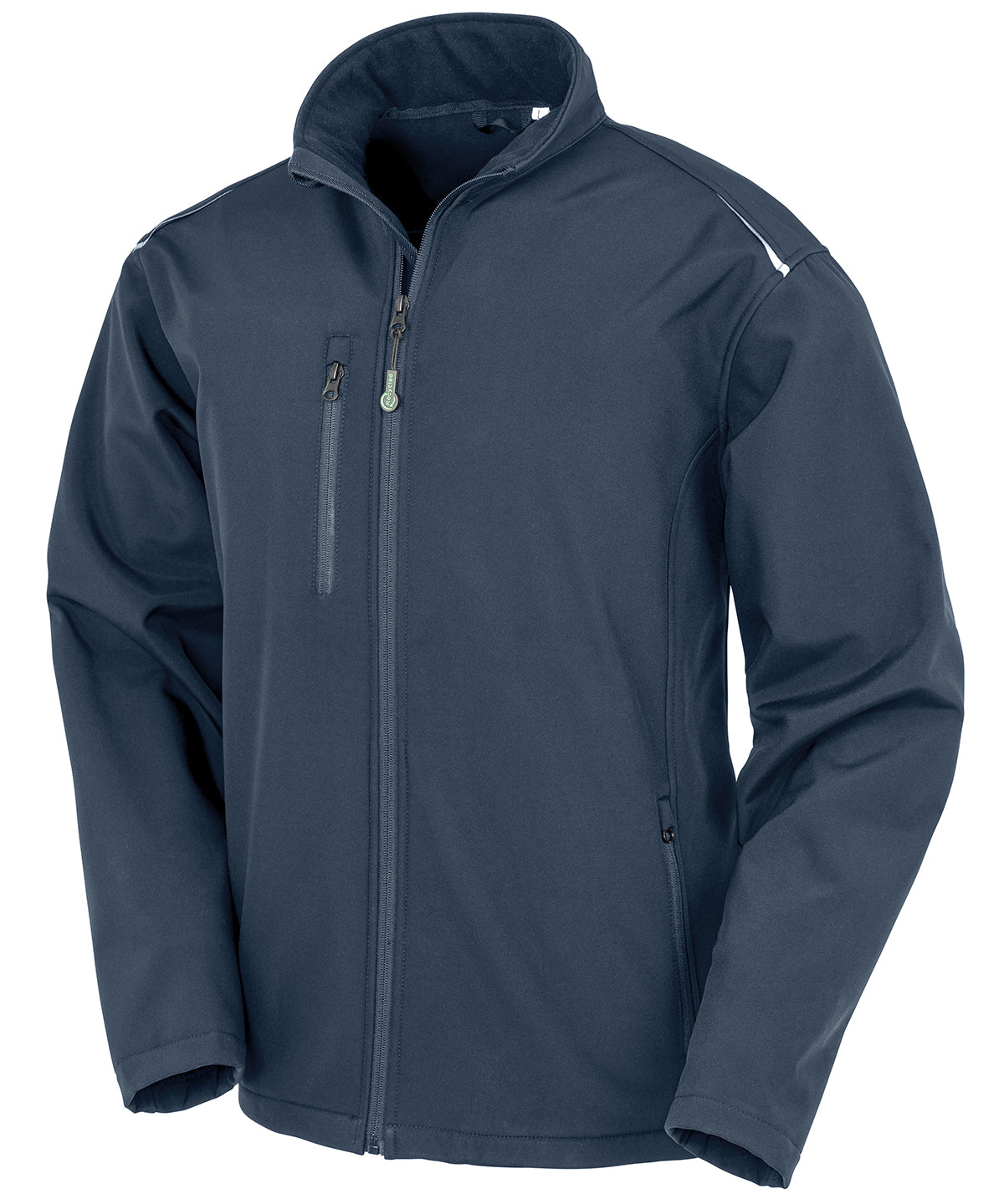Result Recycled R900X Recycled 3-layer printable softshell jacket in Navy