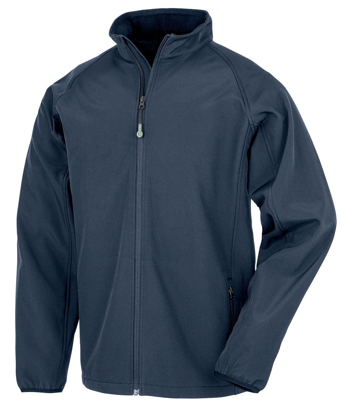 Result Recycled R901J Recycled 2-layer printable junior softshell in Navy