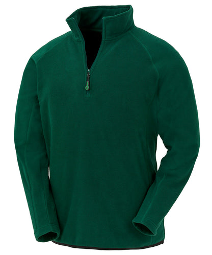 Result Recycled R905X Recycled microfleece top in Forest Green