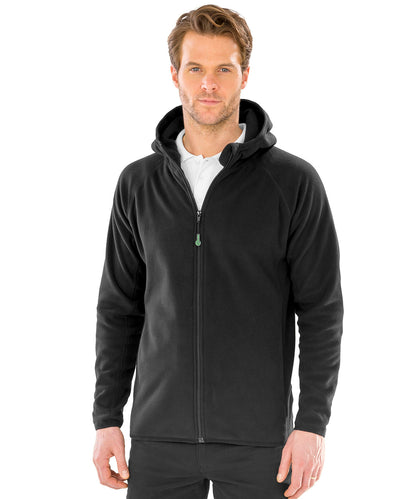 Result Recycled R906X Recycled hooded microfleece jacket